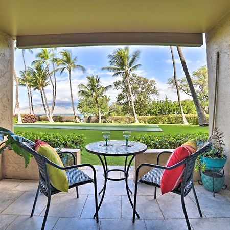 Ocean-View Kihei Condo With Lanai Steps To Beach! المظهر الخارجي الصورة