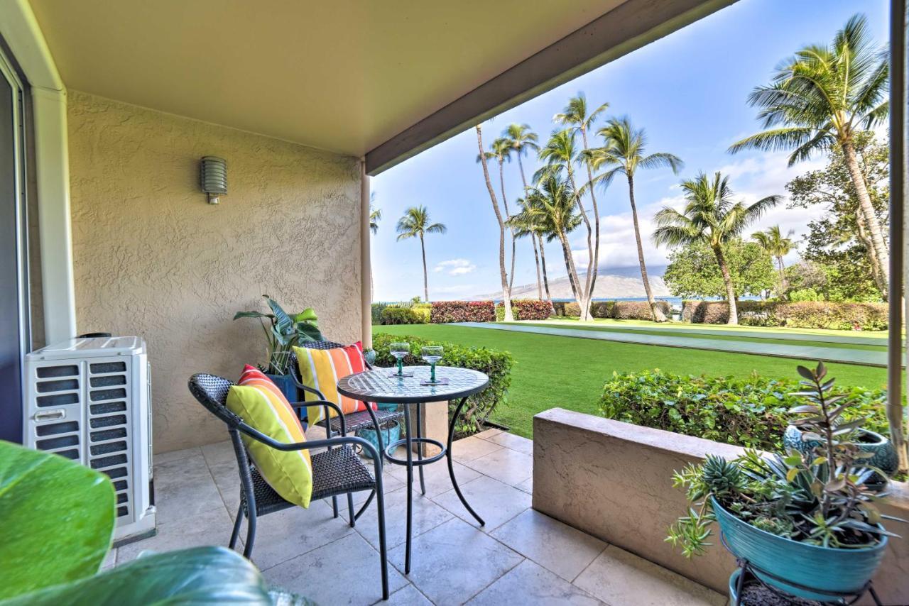 Ocean-View Kihei Condo With Lanai Steps To Beach! المظهر الخارجي الصورة